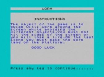 Worm (19xx)(Polarsoft) Rom